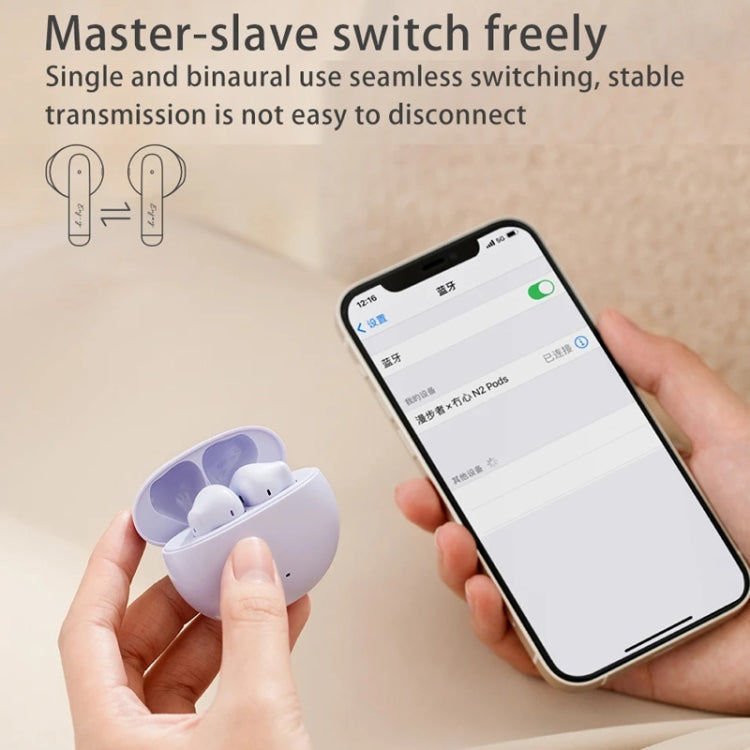 Edifier N2 Pods In-Ear Earbuds Sport Talk Wireless Bluetooth Earphones(Purple) - free shipping - PMC Jewellery - Order now!