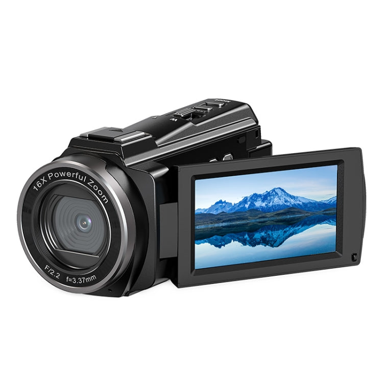HDV-255K 5K/30FPS 16X Zoom Outdoor Sports HD Electronic Anti-Shake Digital Camera(UK Plug) - Video Cameras by PMC TechLife | Online Shopping South Africa | PMC TechLife | Buy Now Pay Later Mobicred