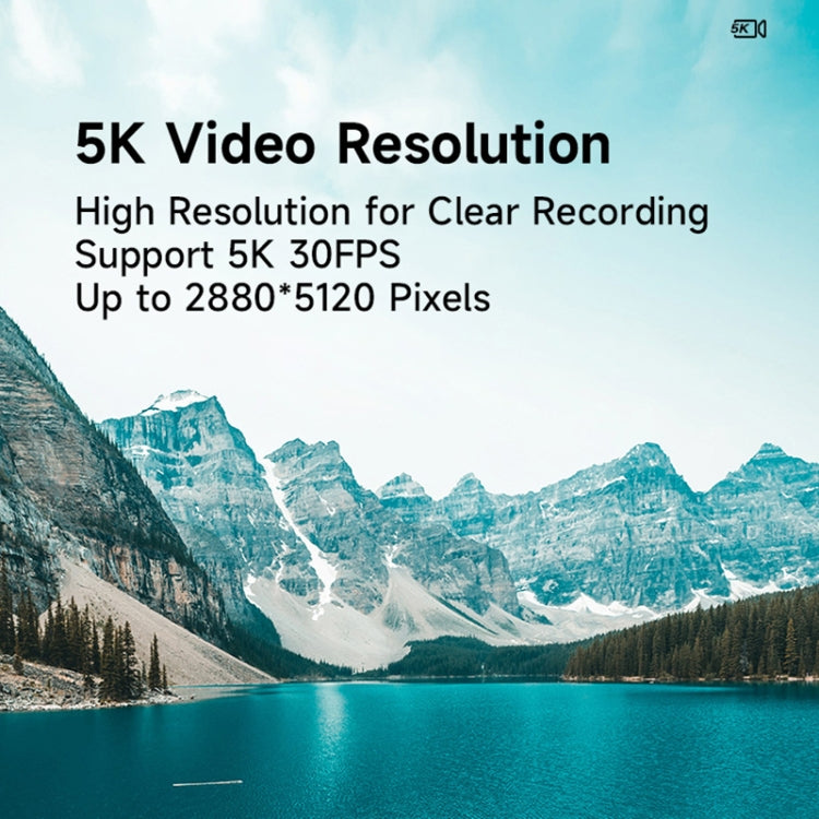 HDV-255K 5K/30FPS 16X Zoom Outdoor Sports HD Electronic Anti-Shake Digital Camera(US Plug) - Video Cameras by PMC TechLife | Online Shopping South Africa | PMC TechLife | Buy Now Pay Later Mobicred