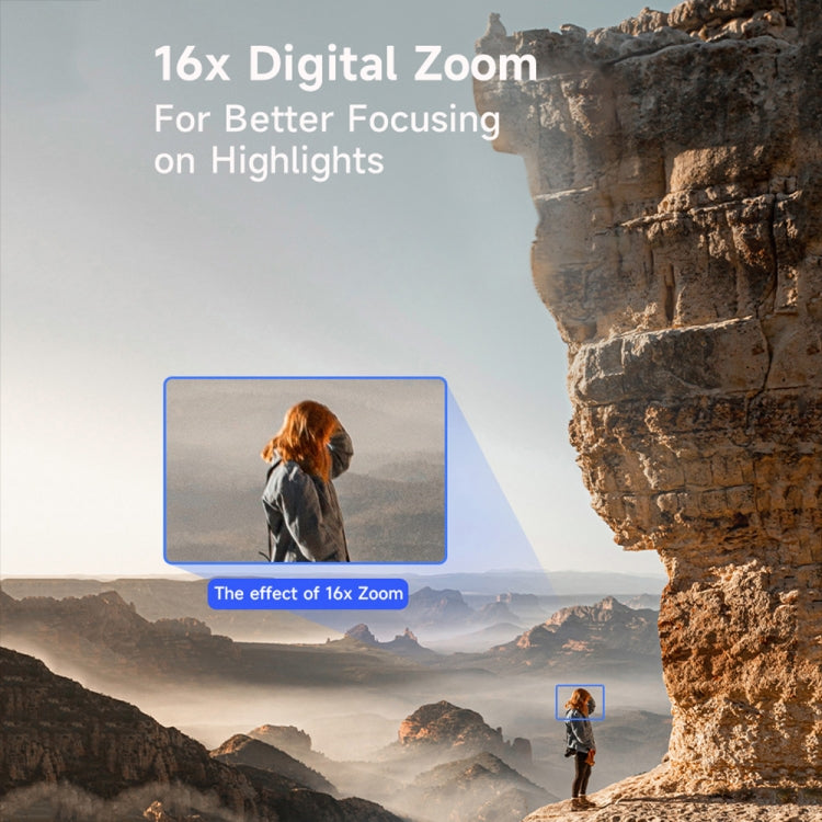 HDV-255K 5K/30FPS 16X Zoom Outdoor Sports HD Electronic Anti-Shake Digital Camera(US Plug) - Video Cameras by PMC TechLife | Online Shopping South Africa | PMC TechLife | Buy Now Pay Later Mobicred