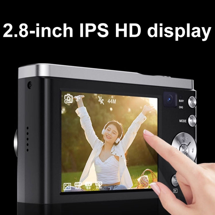 DC305X 5K/30FPS 2.8-Inch HD Shooting 5X Optical Zoom Anti-Shake Digital Camera, Color: White EU Plug - Children Cameras by PMC TechLife | Online Shopping South Africa | PMC TechLife | Buy Now Pay Later Mobicred