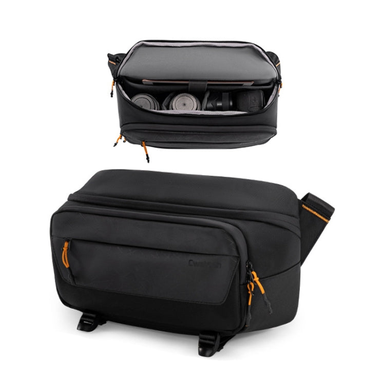 Cwatcun D133 Camera Chest Bag Multi-functional Handheld Slanting Cross Shoulder Camera Casual Bag, Color: Large Black - free shipping - PMC TechLife - Order now!
