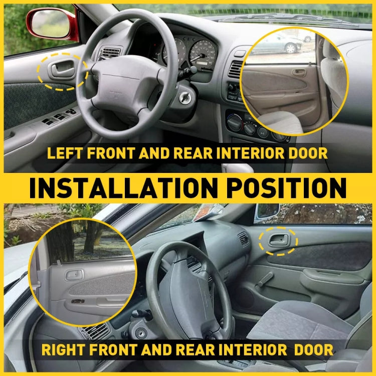 For Toyota Corolla Door Inner Handle Modification Accessories, Specifications: RH - Door Handles by PMc TechLife | Online Shopping South Africa | PMc TechLife | Buy Now Pay Later Mobicred