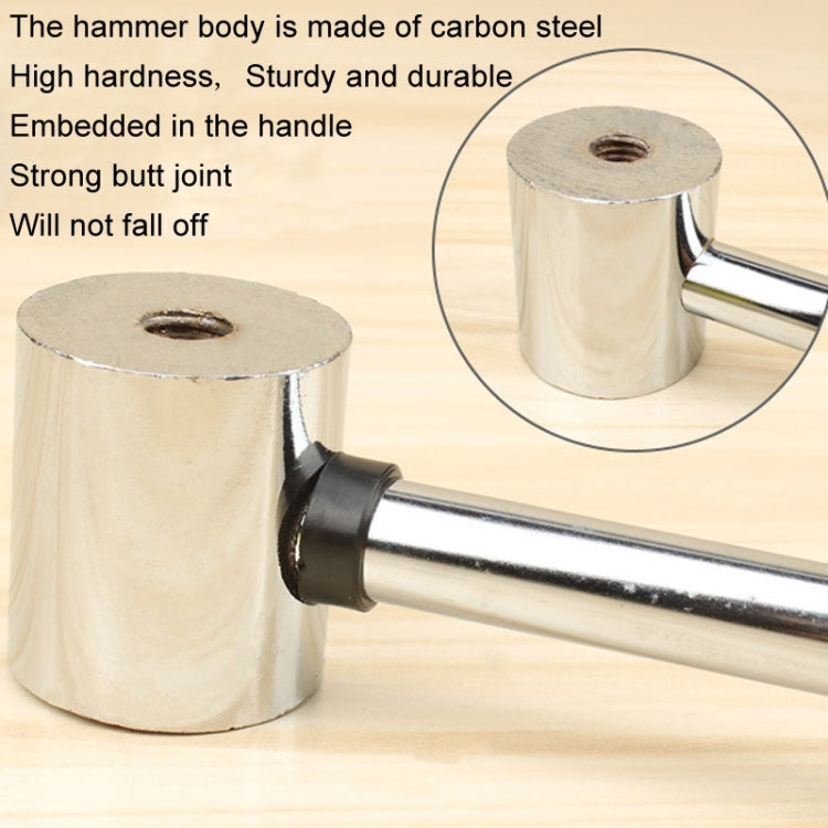 30mm No Bounce Mounting Hammer Handmade DIY Double Face Tap Rubber Hammer - Hammer by PMC TechLife | Online Shopping South Africa | PMC TechLife | Buy Now Pay Later Mobicred