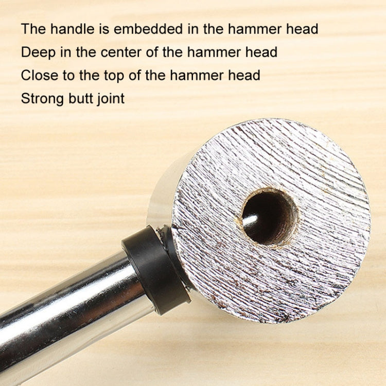 40mm No Bounce Mounting Hammer Handmade DIY Double Face Tap Rubber Hammer - Hammer by PMC TechLife | Online Shopping South Africa | PMC TechLife | Buy Now Pay Later Mobicred