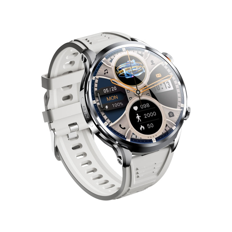 H18 Ultra-Thin Round Ball Screen 1.95 Inch Plug-In Phone Smart Watch 32G(Silver) - Smart Watches by PMC TechLife | Online Shopping South Africa | PMC TechLife | Buy Now Pay Later Mobicred