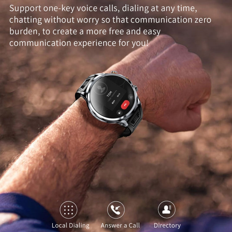 H18 Ultra-Thin Round Ball Screen 1.95 Inch Plug-In Phone Smart Watch 32G(Silver) - Smart Watches by PMC TechLife | Online Shopping South Africa | PMC TechLife | Buy Now Pay Later Mobicred