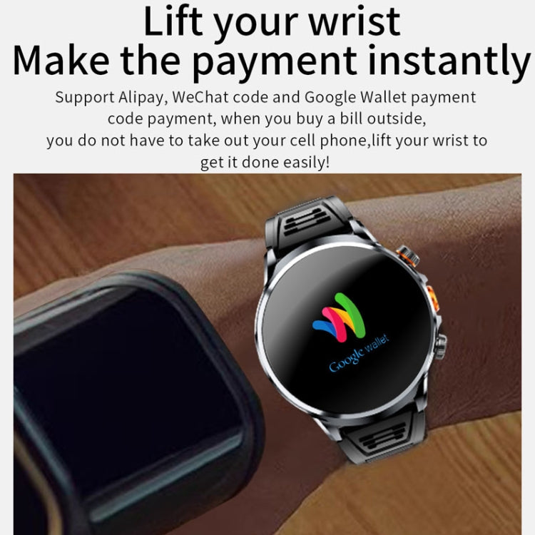 H18 Ultra-Thin Round Ball Screen 1.95 Inch Plug-In Phone Smart Watch 32G(Silver) - Smart Watches by PMC TechLife | Online Shopping South Africa | PMC TechLife | Buy Now Pay Later Mobicred