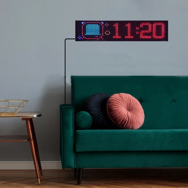 7x17.3cm（16 x 32 LEDs) Car Flexible Display Advertising Screen APP Bluetooth Smart Screen - free shipping - PMC Jewellery - Order now!