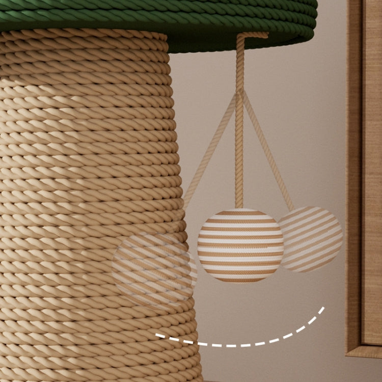 Vertical Sisal Cat Scratching Post Wear-Resistant Cat Interactive Toy, Style: Combination Mushroom - Cat Scratch Board by PMC TechLife | Online Shopping South Africa | PMC TechLife | Buy Now Pay Later Mobicred