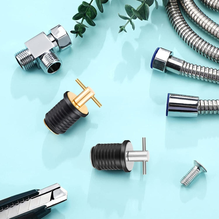 Marine Motorboat Deck Cross Drain Plug Screw, Size: Stainless Steel For 25mm - Marine Accessories & Parts by PMC Jewellery | Online Shopping South Africa | PMC Jewellery | Buy Now Pay Later Mobicred