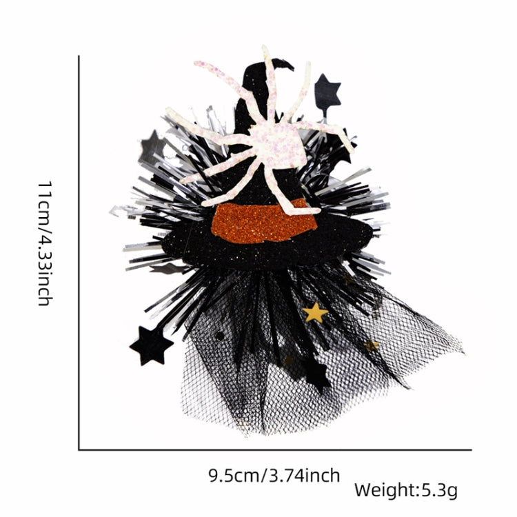 Halloween Hair Clips Hair Accessories Kids Party Dress Up Jewelry, Style: Spider Witch Hat - free shipping - PMc TechLife - Order now!