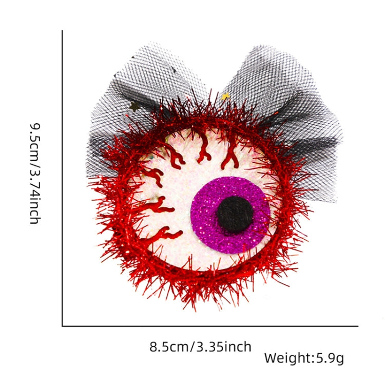 Halloween Hair Clips Hair Accessories Kids Party Dress Up Jewelry, Style: Eyeball - free shipping - PMc TechLife - Order now!