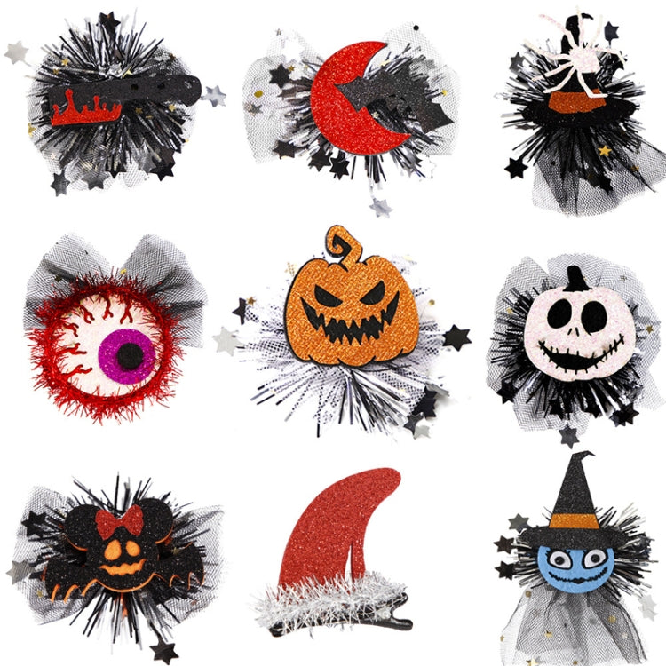 Halloween Hair Clips Hair Accessories Kids Party Dress Up Jewelry, Style: Spider Web - free shipping - PMc TechLife - Order now!