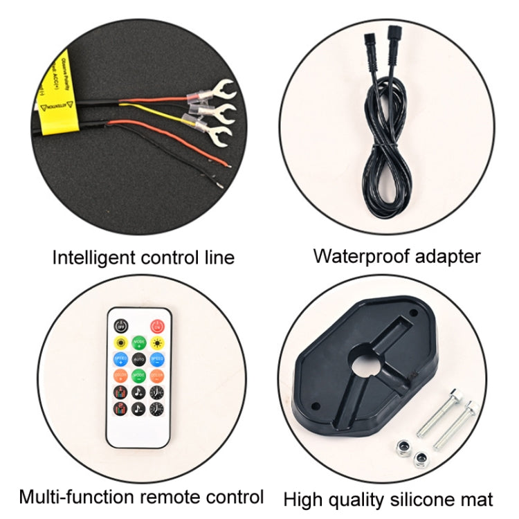 10 in 1 Car Chassis Light RGB Colorful Atmosphere Light - free shipping - PMC Jewellery - Order now!