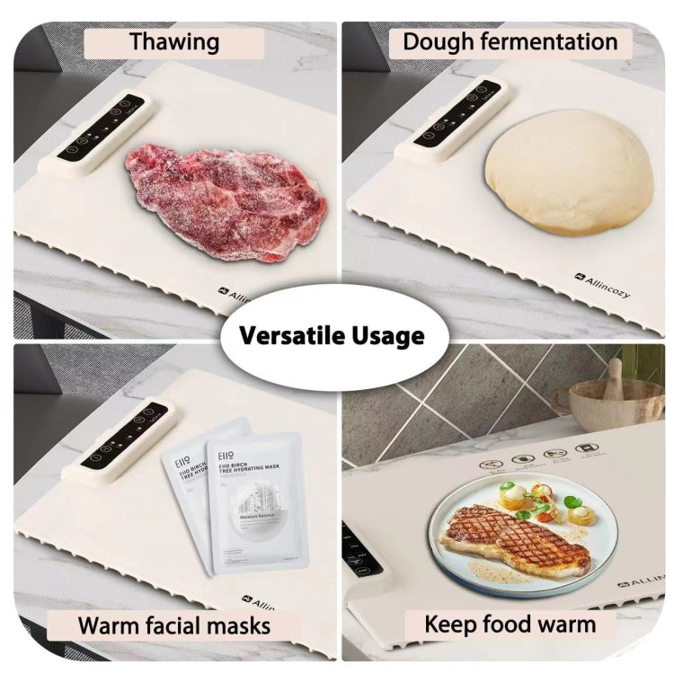 240W Electric Warming Tray Food Warmer with Adjustable Temperature, Timed Close EU Plug - free shipping - PMC TechLife - Order now!