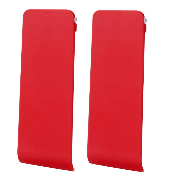 For Nintendo Switch Console 2pcs Replacement Kickstand Back Shell Holder(Red) - Holder by PMc TechLife | Online Shopping South Africa | PMc TechLife | Buy Now Pay Later Mobicred