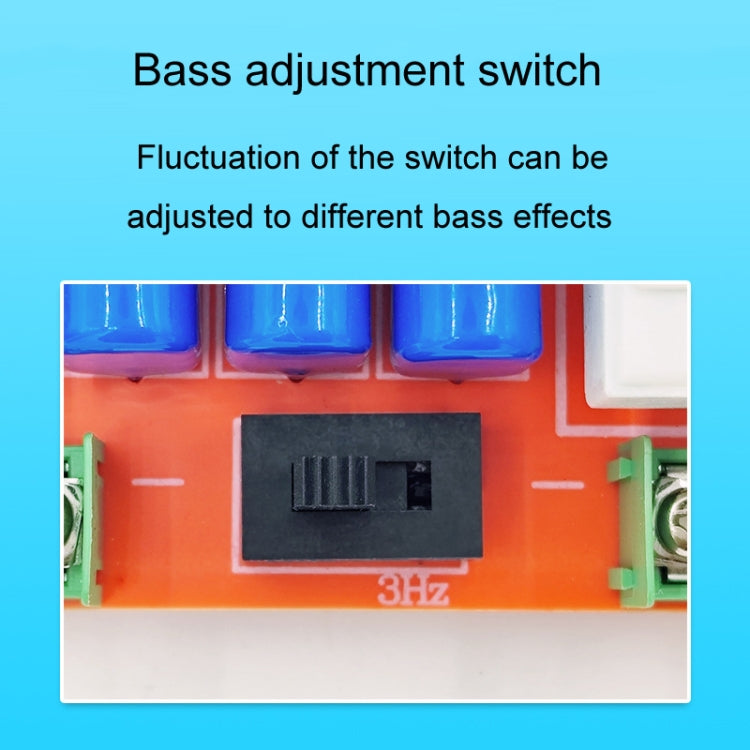 WEAH-93 220W Single Pure Bass Crossover Board Hi-Fi Speaker Conversion Divider - Audio Crossover by PMC TechLife | Online Shopping South Africa | PMC TechLife | Buy Now Pay Later Mobicred