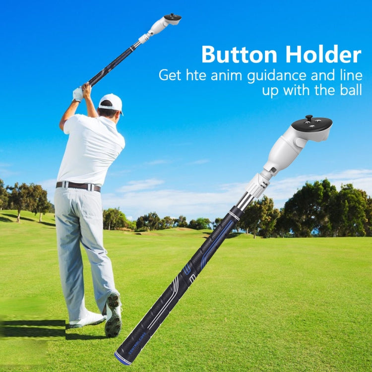 For Meta Quest 3S / 3 Controller Golf Club With Scale And Adjustable Length(White) - VR Accessories by PMC Jewellery | Online Shopping South Africa | PMC Jewellery | Buy Now Pay Later Mobicred