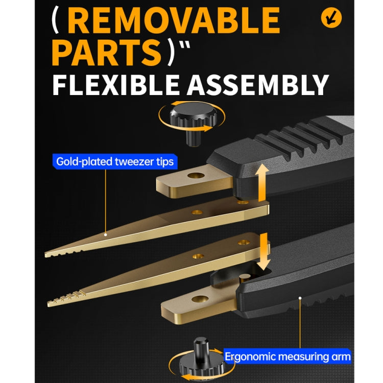 FNIRSI Digital Tweezers Resistor Capacitor Component Test Multimeter(LCR-ST1) - free shipping - PMC Jewellery - Order now!