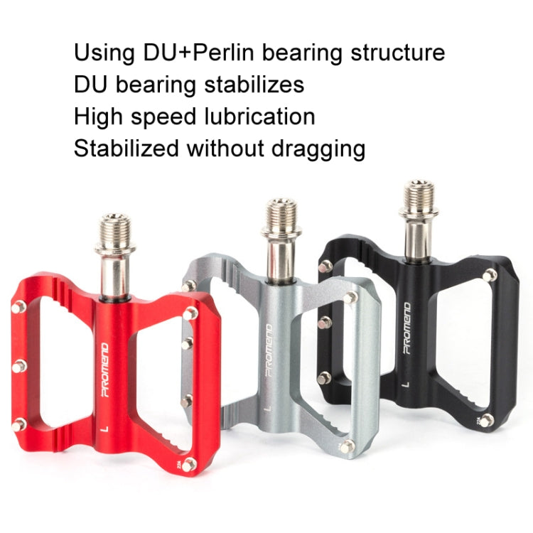 PROMEND PD-R41L 1pair Bicycle Aluminum Alloy Perrin Bearing Pedals(Red) - free shipping - PMc TechLife - Order now!