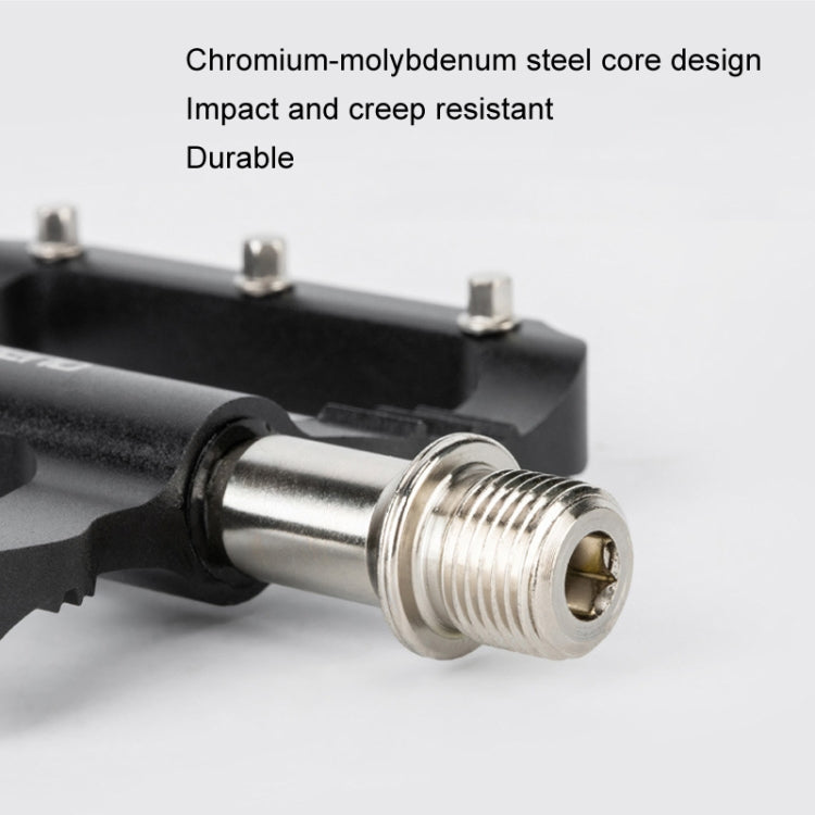 PROMEND PD-R41L 1pair Bicycle Aluminum Alloy Perrin Bearing Pedals(Red) - free shipping - PMc TechLife - Order now!