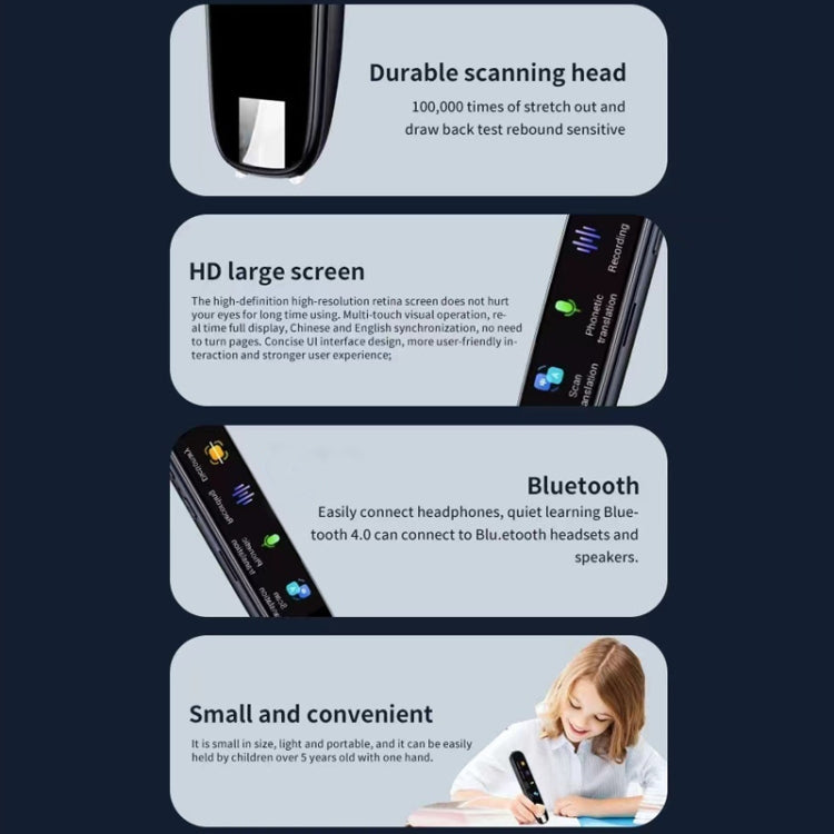 International Version Multi-language Camera Scanning Offline Translation Pen(Black) - free shipping - PMC Jewellery - Order now!