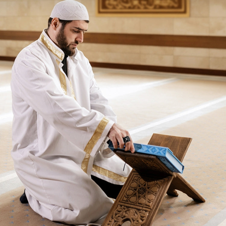 Equantu Smart Bluetooth Finger Counter Muslim Prayer Time Reminder Ring, Style: Silver 20mm - free shipping - PMC TechLife - Order now!