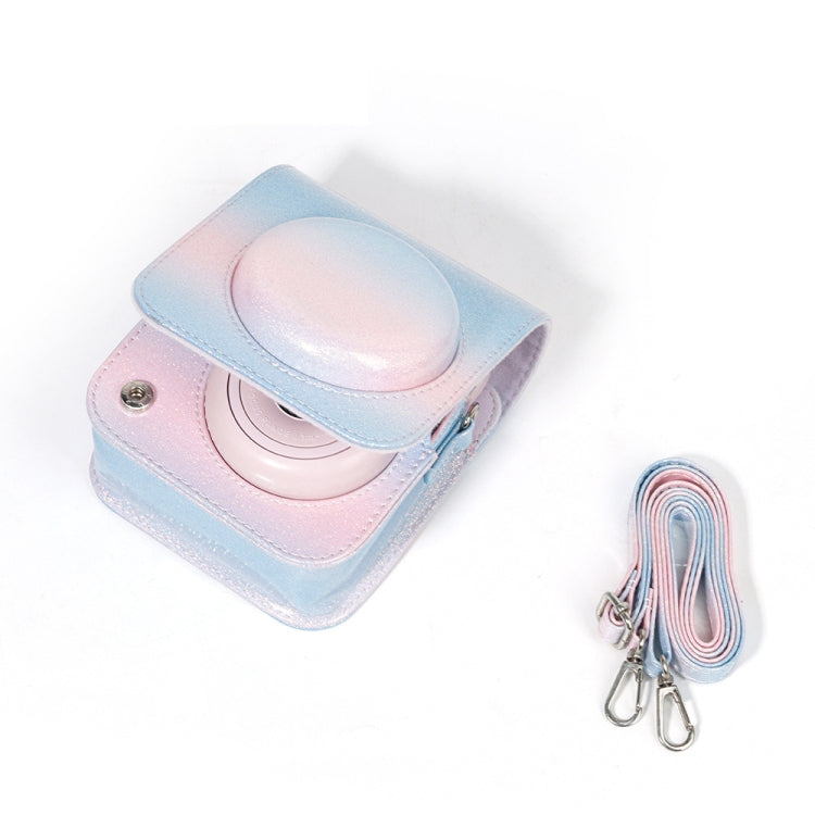 Colorful Starry Sky Camera Protection Bag For Fujifilm Instax Mini 12(Pink Purple) - Leather Bag by PMC TechLife | Online Shopping South Africa | PMC TechLife | Buy Now Pay Later Mobicred