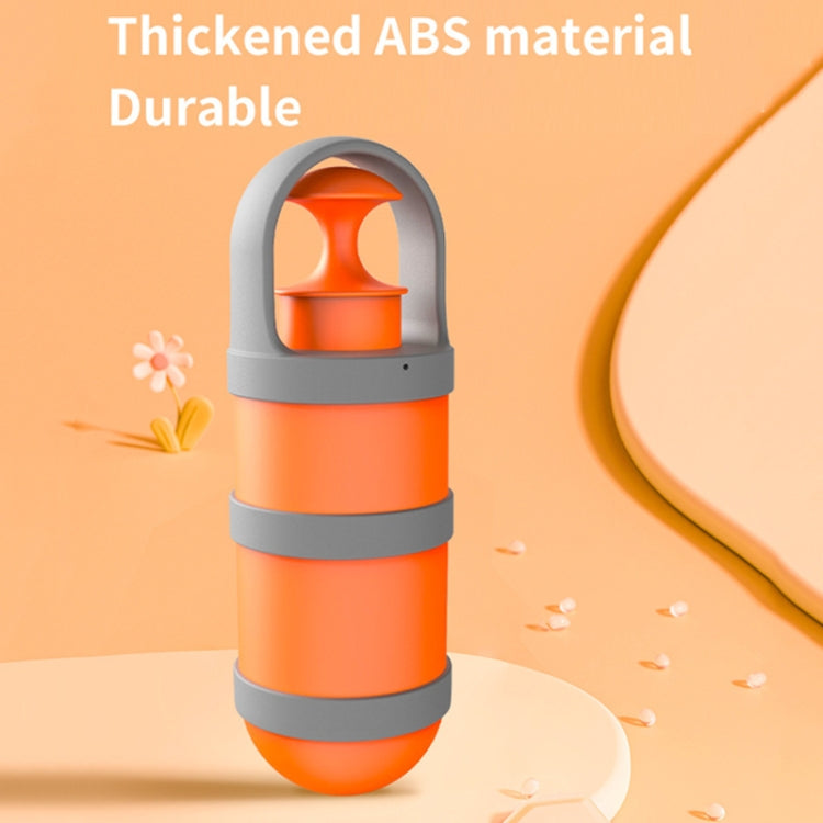 Pet Outing Portable Poop Scooper Dog Feces 6 Claws Pick Up Tools(Orange) - Litter & Housebreaking by PMC TechLife | Online Shopping South Africa | PMC TechLife | Buy Now Pay Later Mobicred