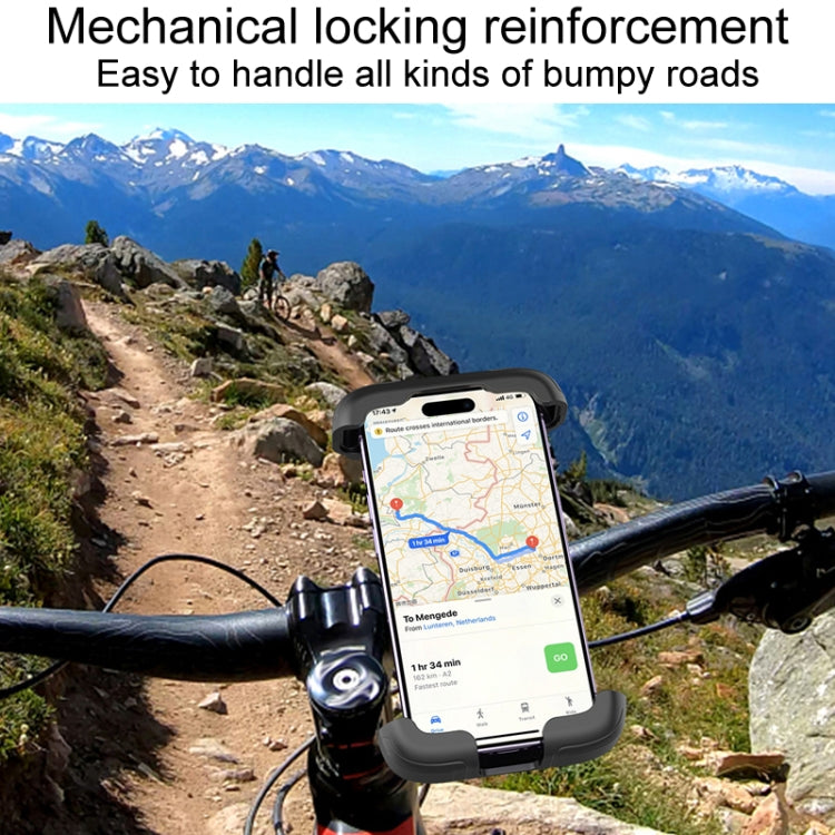 YYS-610 Upper And Lower Linkage Motorcycle Mountain Bike Riding Navigation Bracket - Holder by PMC Jewellery | Online Shopping South Africa | PMC Jewellery | Buy Now Pay Later Mobicred