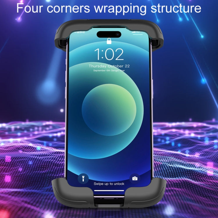 YYS-610 Upper And Lower Linkage Motorcycle Mountain Bike Riding Navigation Bracket - Holder by PMC Jewellery | Online Shopping South Africa | PMC Jewellery | Buy Now Pay Later Mobicred