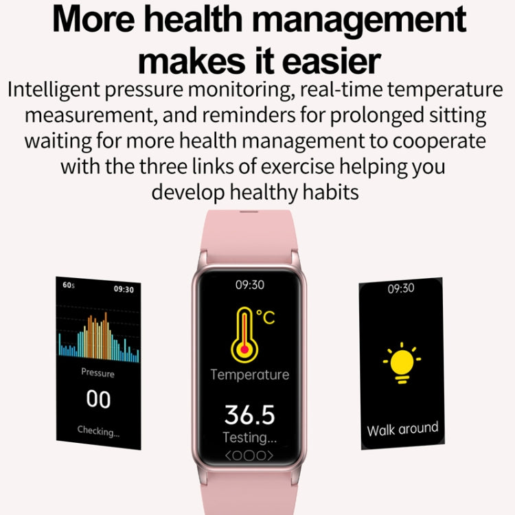 Uric Acid Blood Lipid Noninvasive Blood Sugar Heart Rate Oxygen Temperature Monitoring Smart Healthy Sports Bracelet(Black) - Smart Wristbands by PMC TechLife | Online Shopping South Africa | PMC TechLife | Buy Now Pay Later Mobicred