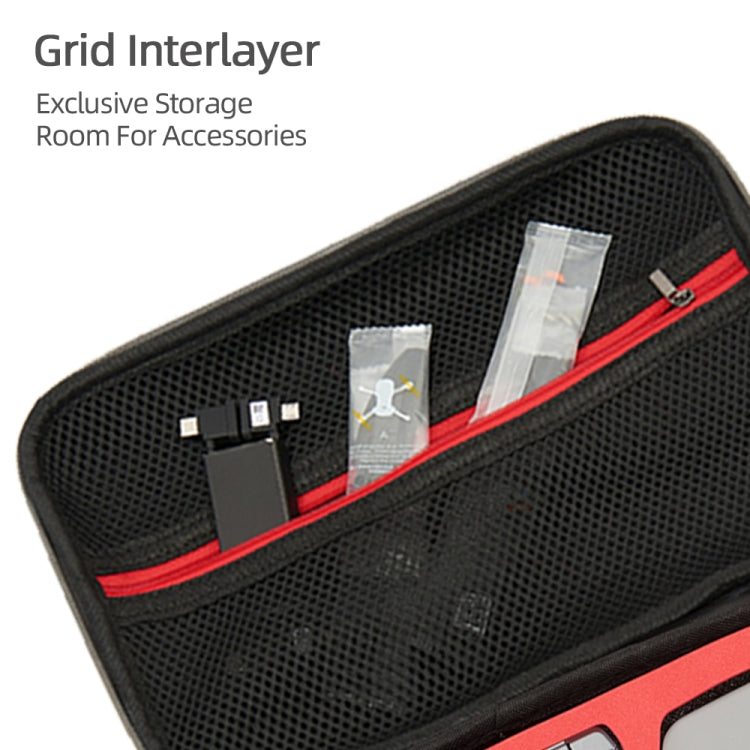 For DJI Neo Fly More Combo Carrying Case Handbag Protective Box(Black + Red Inner) - free shipping - PMC TechLife - Order now!