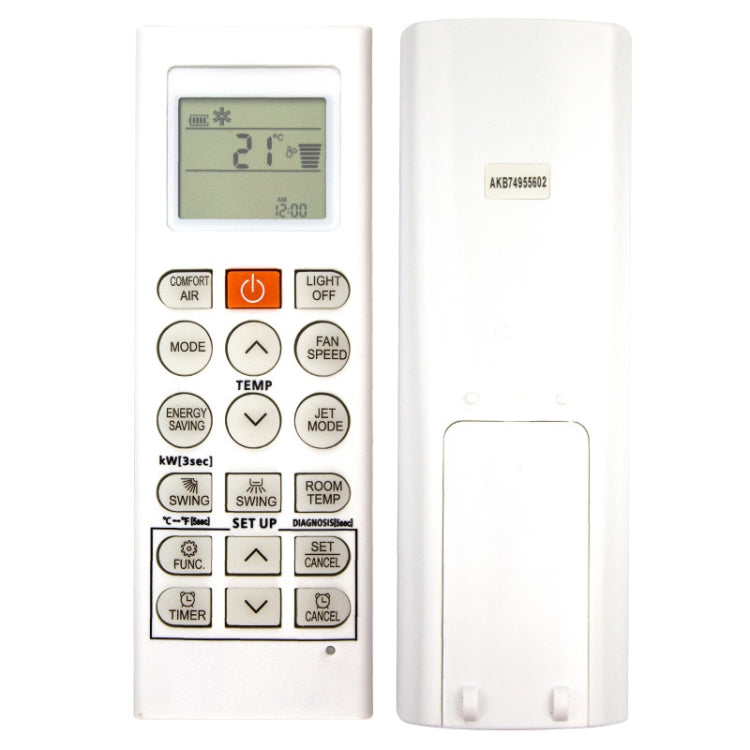 For LG Air Conditioner AKB74955602 / AKB74955604 English Remote Control Replacement Parts - free shipping - PMc TechLife - Order now!