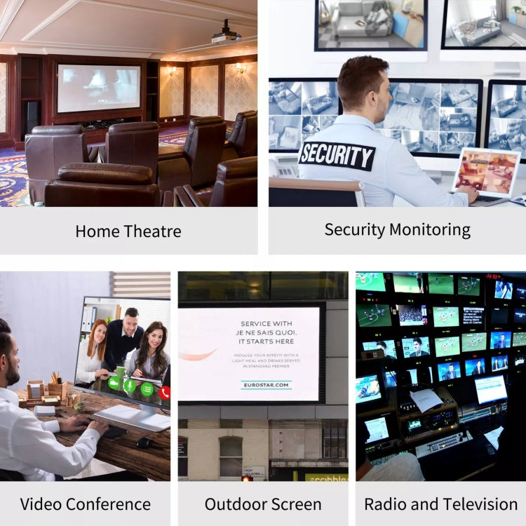 HDMI To RJ45 120m Single Network Cable 4K HD Network Extender, Receiver+Transmitter EU Plug(Black) - Amplifier by PMC Jewellery | Online Shopping South Africa | PMC Jewellery | Buy Now Pay Later Mobicred