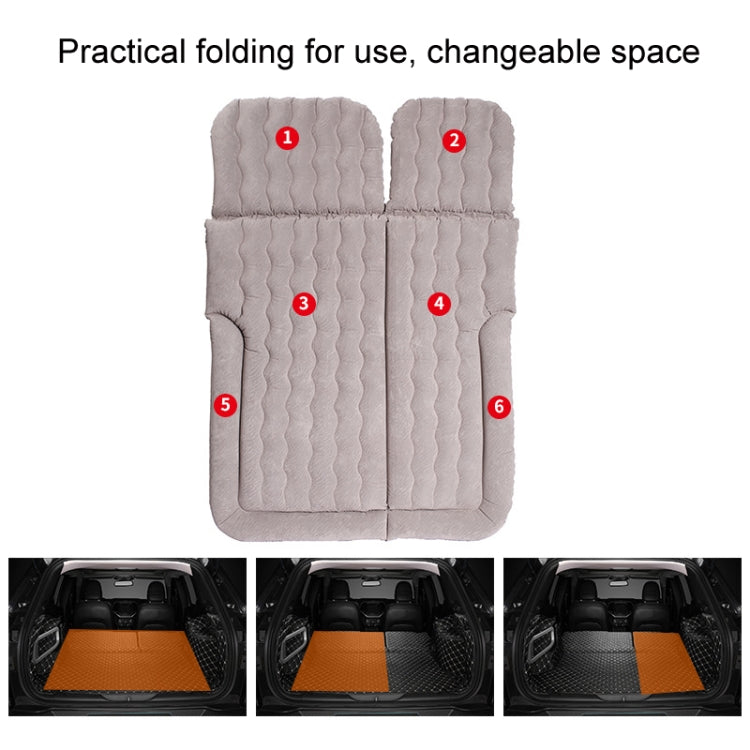 Inflatable Mattress For Car Travel SUV Rear Seat/Trunk, Color: Black Dual-purpose Long Pier - free shipping - PMC Jewellery - Order now!
