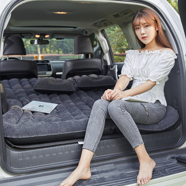 Inflatable Mattress For Car Travel SUV Rear Seat/Trunk, Color: Black Dual-purpose Long Pier - free shipping - PMC Jewellery - Order now!