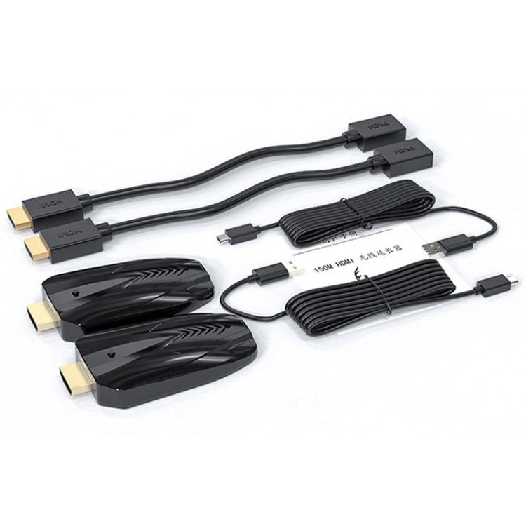 150m HDMI Wireless Extender 1080P Through Wall, Transmitter+Receiver - Amplifier by PMC Jewellery | Online Shopping South Africa | PMC Jewellery | Buy Now Pay Later Mobicred