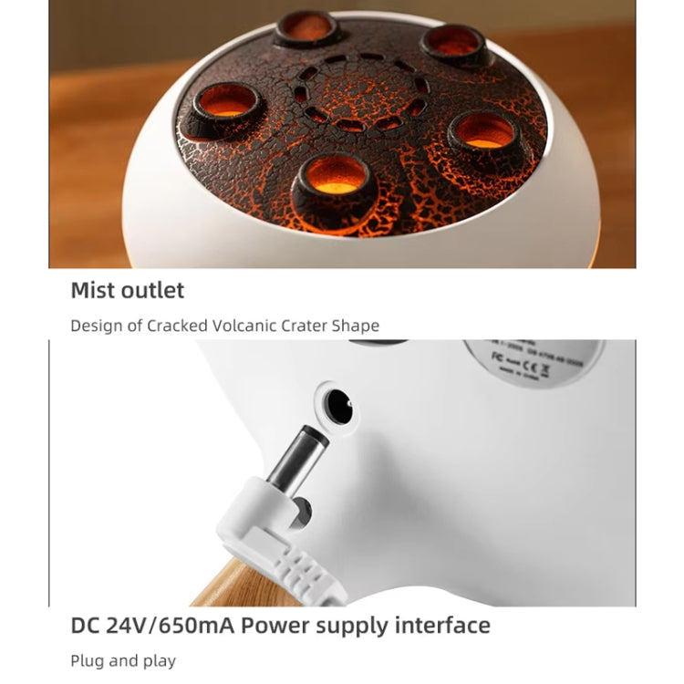 Dynamic Multi-Spray Aromatherapy Diffuser With Colorful Lights Remote Control Humidifier UK Plug(V80 Spit Circle Upgrade Model) - free shipping - PMC TechLife - Order now!
