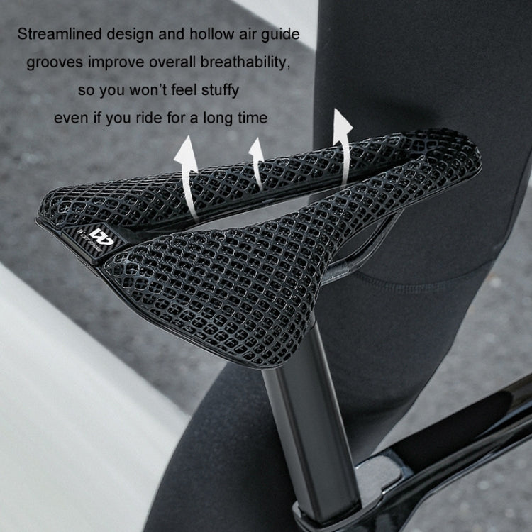 WEST BIKING Road Bicycle Carbon Fiber Ultralight Breathable Seat(Black) - free shipping - PMc TechLife - Order now!