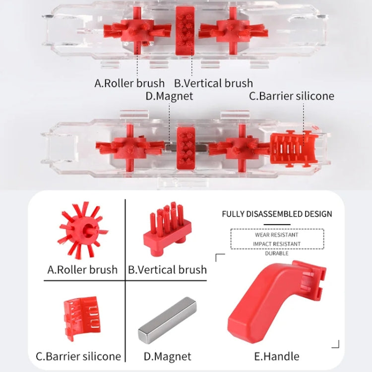 Bicycle Chain Cleaner Visual Immersion Chain Cleaner Brush Road Bike Cleaning Tool(Transparent) - Maintenance tools by PMC TechLife | Online Shopping South Africa | PMC TechLife | Buy Now Pay Later Mobicred