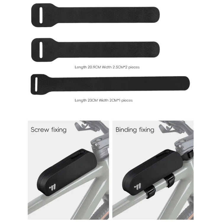 WEST BIKING Bicycle Front Beam Bag Cycling Hanging Bag(Black) - free shipping - PMC TechLife - Order now!