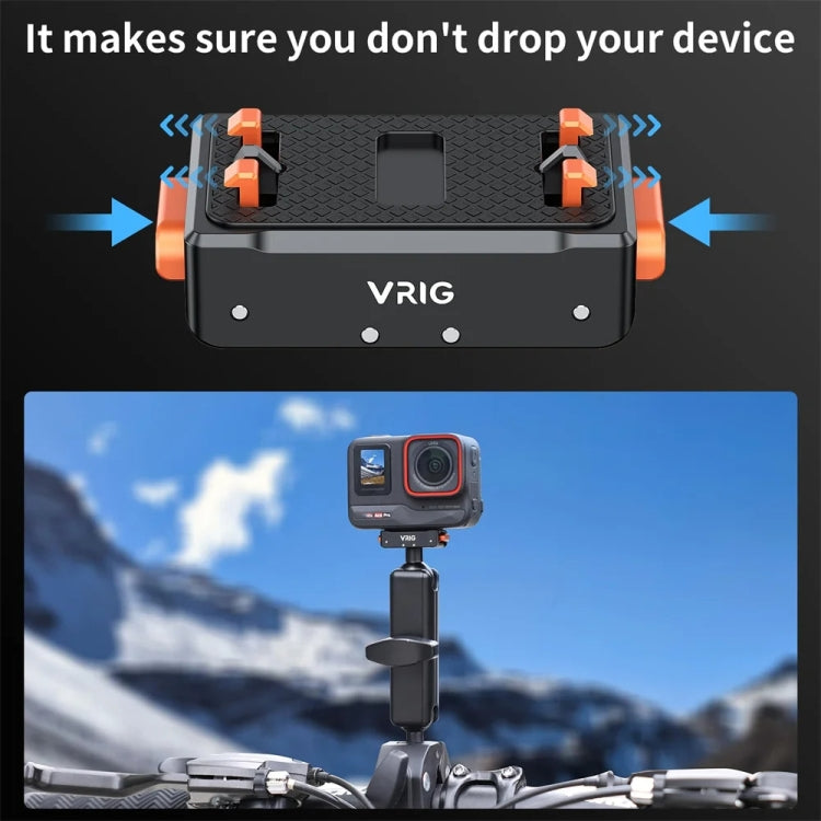 VRIG Magnetic Quick Release Adapter for Action Camera , Spec: Base+Top Cover Kit - free shipping - PMC TechLife - Order now!