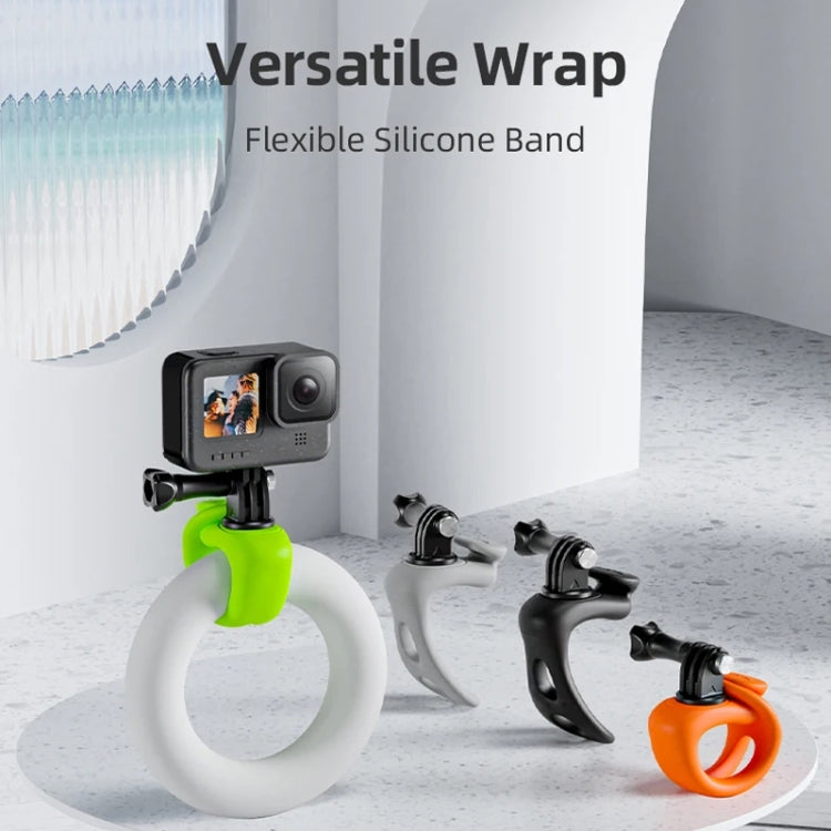 TELESIN Action Camera Mount Silicone Adjustable Mini Flexible Bracket For GoPro HERO / Insta360 / DJI Action Camera(Green) - free shipping - PMC TechLife - Order now!