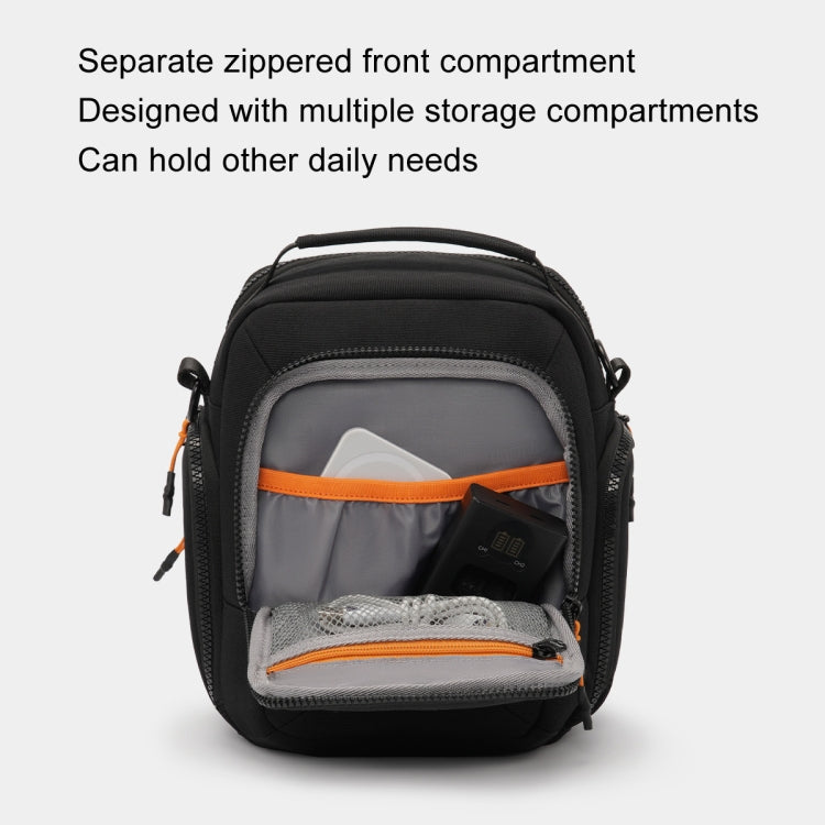 Cwatcun D140 Shoulder Crossbody Camera Storage Bag Shockproof Dropproof Leisure Outdoor Small Bag, Color: Small Black - free shipping - PMC TechLife - Order now!