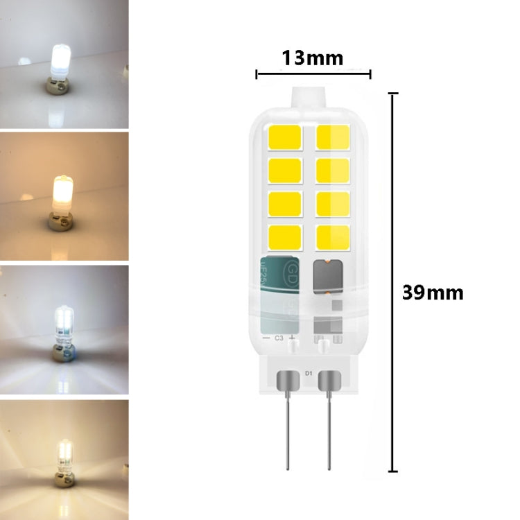 G4 AC/DC12V 3W Flicker-free Replacement LED Halogen Lamp Beads, Light Color: Warm White(Milky White Cover) - LED Blubs & Tubes by PMc TechLife | Online Shopping South Africa | PMc TechLife | Buy Now Pay Later Mobicred