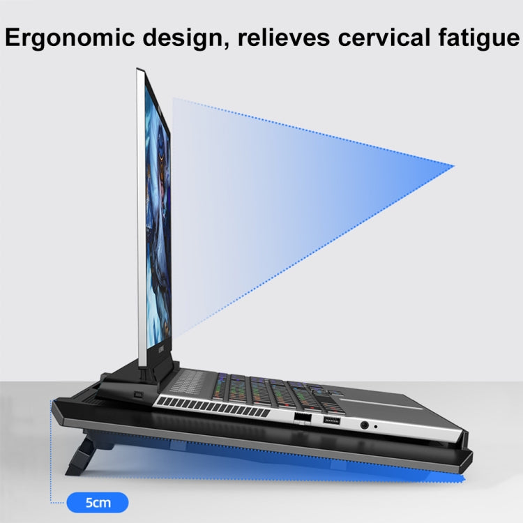 ICE COOREL S511 Laptop Radiator Heightening Bracket Single Fan - free shipping - PMC TechLife - Order now!