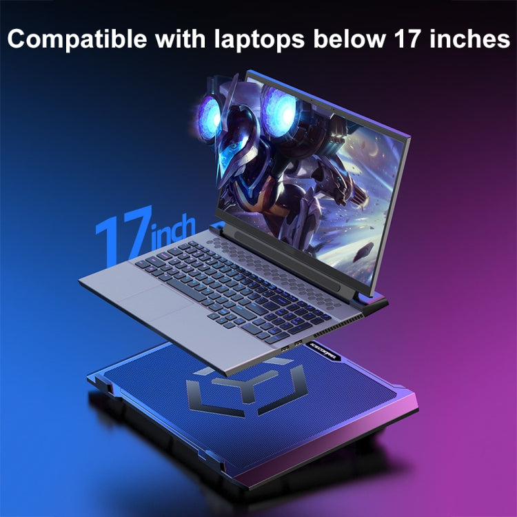 ICE COOREL S511 Laptop Radiator Heightening Bracket Single Fan - free shipping - PMC TechLife - Order now!