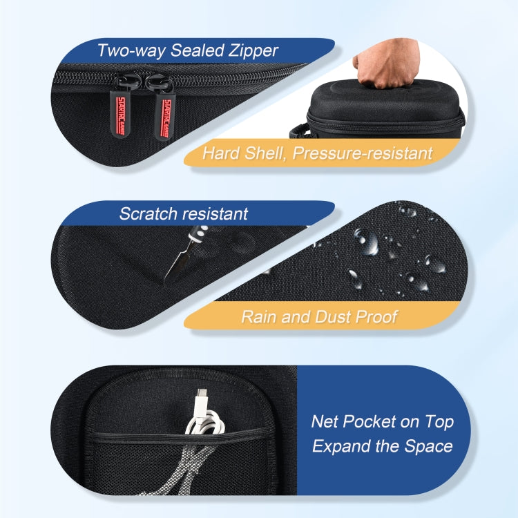 For Meta Quest 3S STARTRC GAMES Oxford Cloth Handheld Storage Bag(Transparent) - free shipping - PMC Jewellery - Order now!